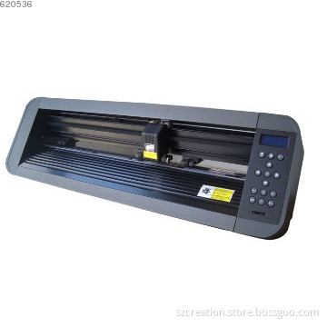 Vinyl cutter plotter with optical sensor